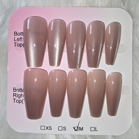 Other - Elegant Nude Press-On Nails